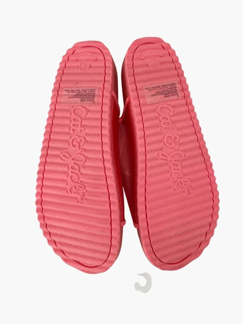 NEW Cat & Jack Kids' Kaia Mesh Footbed Sandals - Coral Red